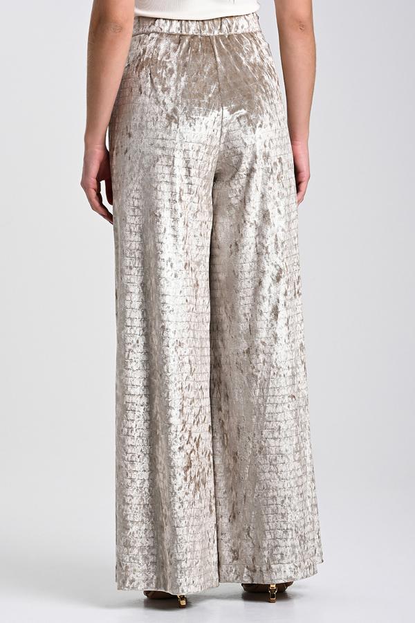 PANTALON BEIGE TERCIOPELO