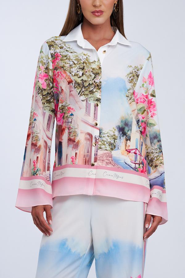 CAMISA CON ESTAMPADO CS