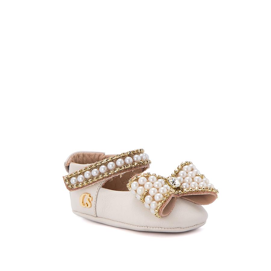 BALLERINA OFF WHITE CON LAZO