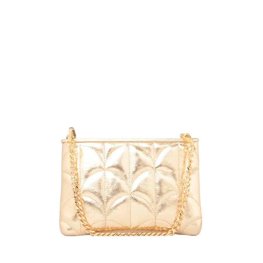 CARTERA DORADA TIPO SOBRE