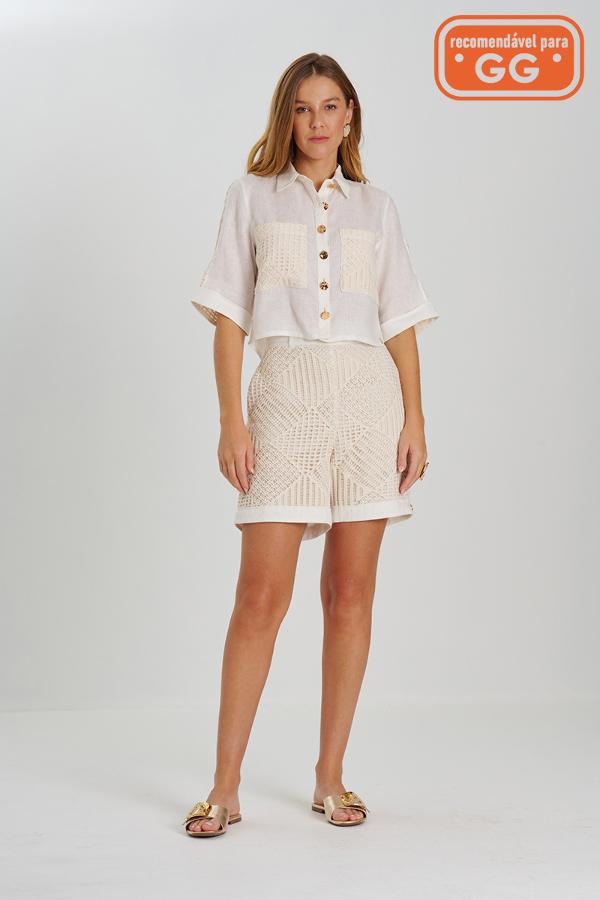 BERMUDA CON TEJIDO CS