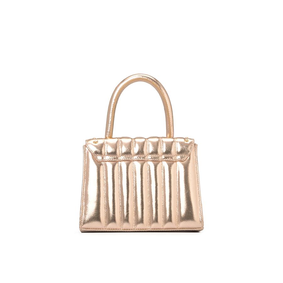 CARTERA DORADO CON TACHAS CS