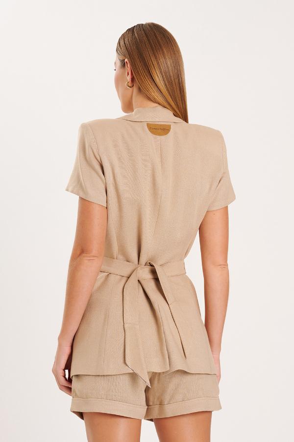 BERMUDA NUDE CON BRILLO