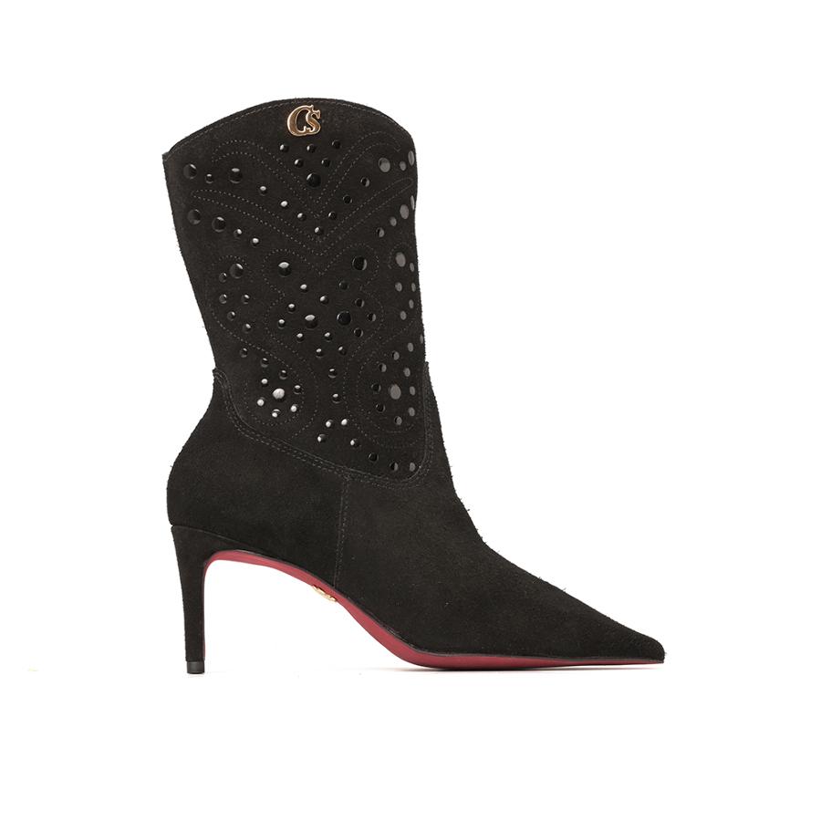 BOTA GAMUZA CON TACHAS CS