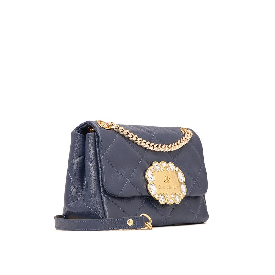 CARTERA AZUL CON ACCESORIO CS