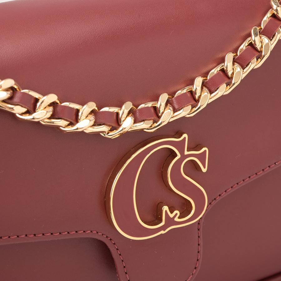 CARTERA BURDEO CON ASA DE CADENA