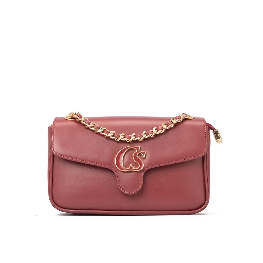 CARTERA BURDEO CON ASA DE CADENA