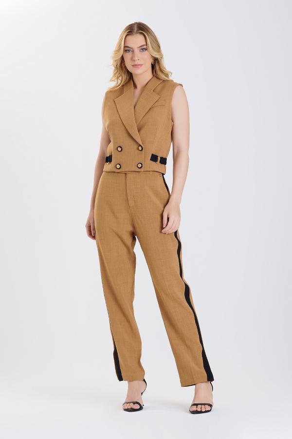 PANTALON SASTRE CAMEL