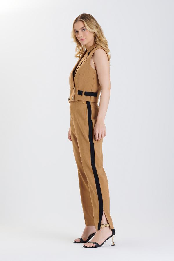 CHALECO SASTRE CAMEL