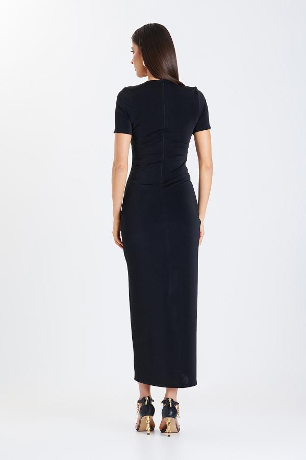 VESTIDO CON DRAPEADO CS