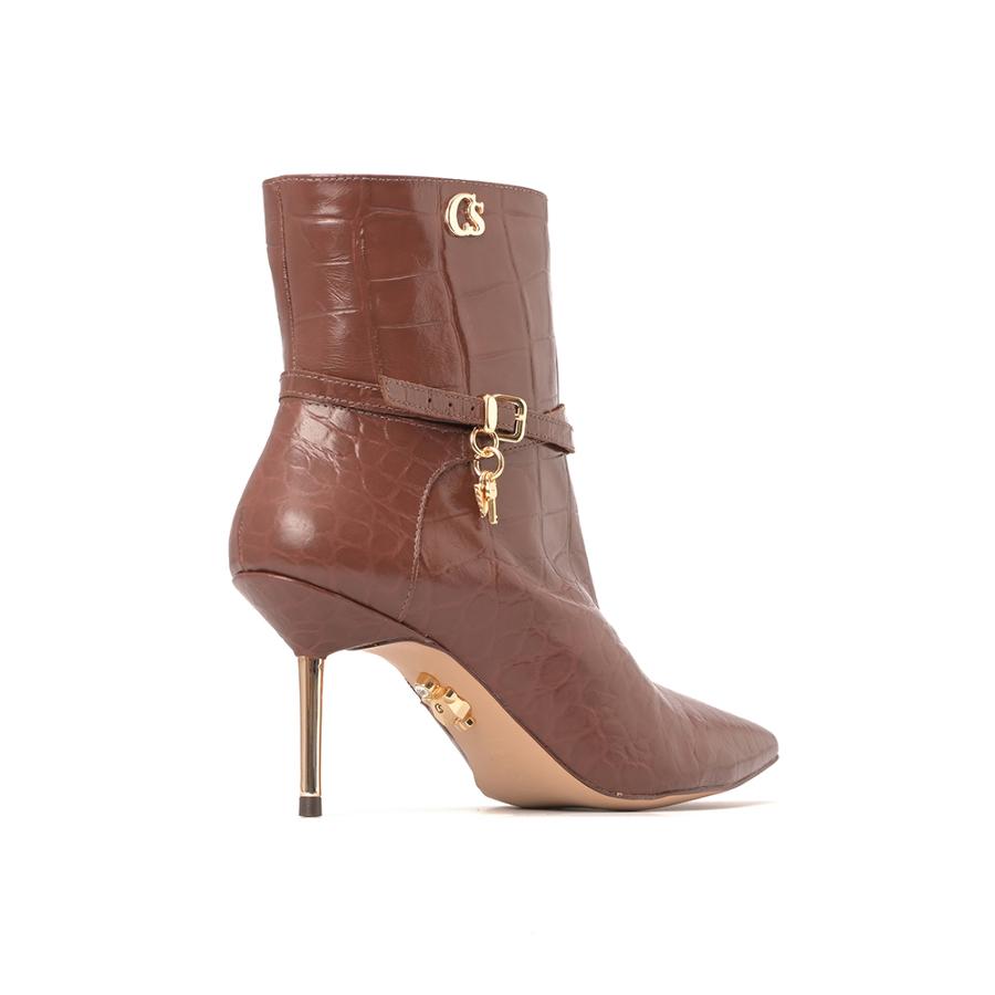 BOTA MARRON CON TEXTURA CS