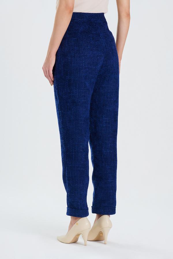 PANTALON DE VESTIR AZUL REY