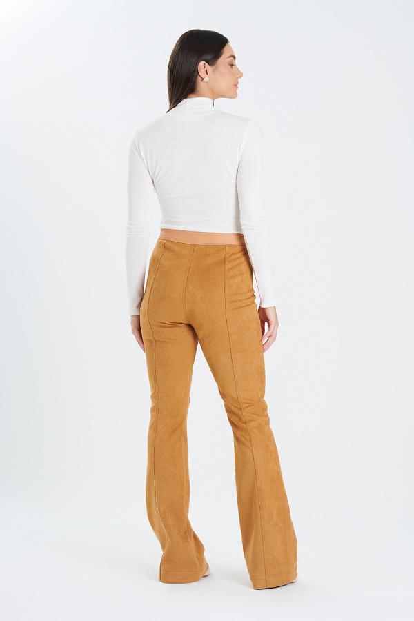 PANTALON GAMUZA CAMEL