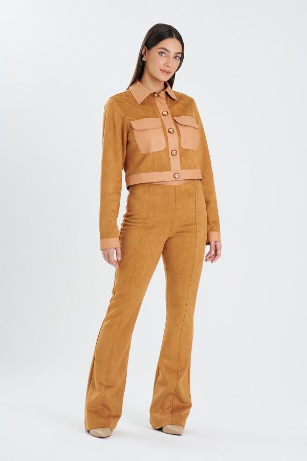 CHAQUETA CORTA GAMUZA CS