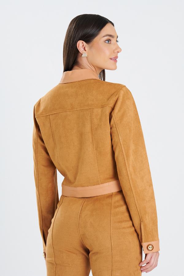 CHAQUETA CORTA GAMUZA CS