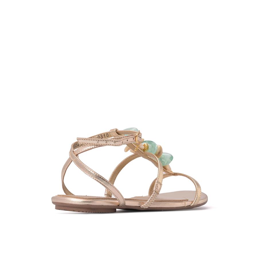 FLAT DORADA CON ACCESORIOS