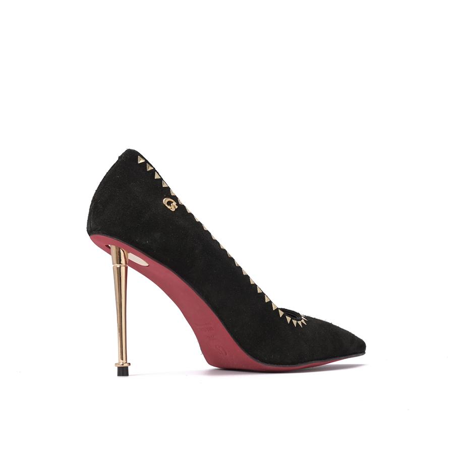 STILETTO GAMUSA CON TACHAS