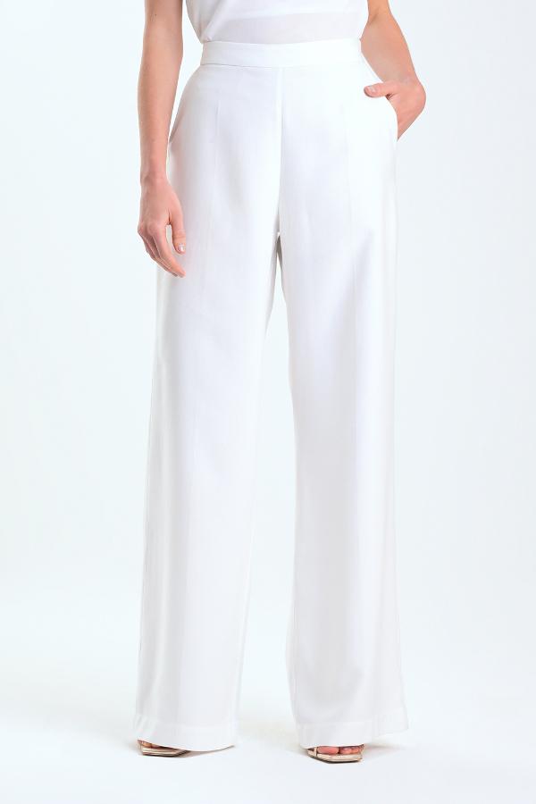 PANTALON BLANCO PALAZZO