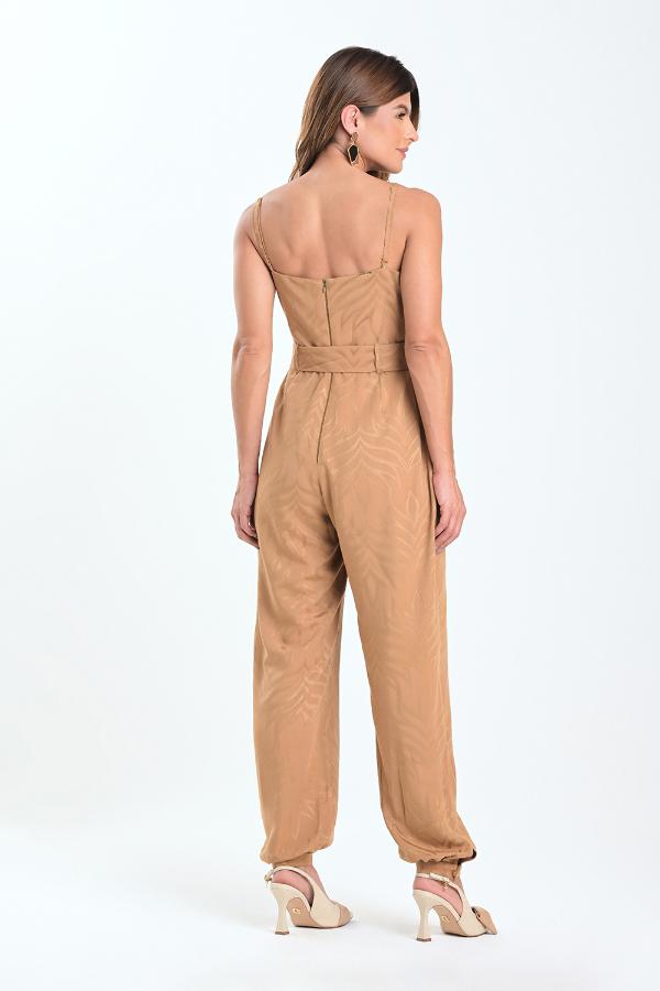 ENTERITO CAMEL CON CINTURON