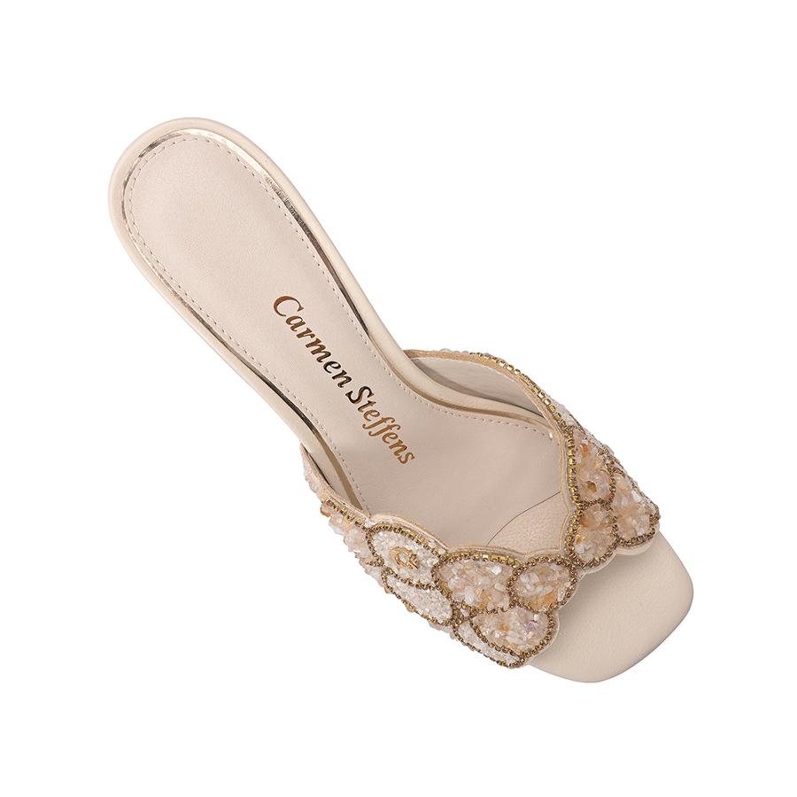 TAMANCO OFF WHITE CON DISEÑO