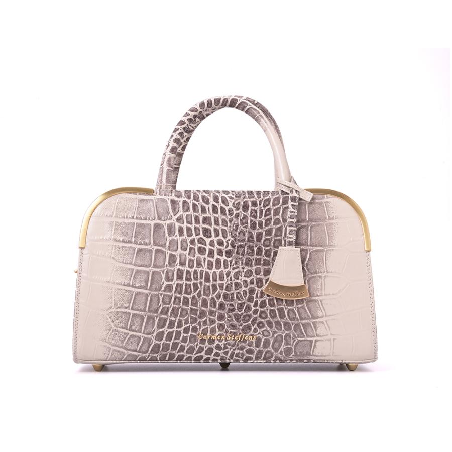 CARTERA CROCO EFECTO BICOLOR