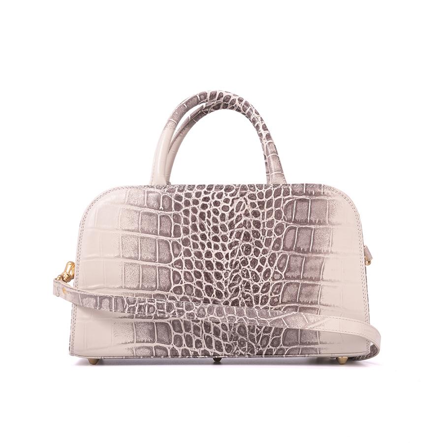CARTERA CROCO EFECTO BICOLOR