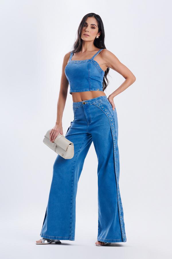 JEANS CON APLICACIONES